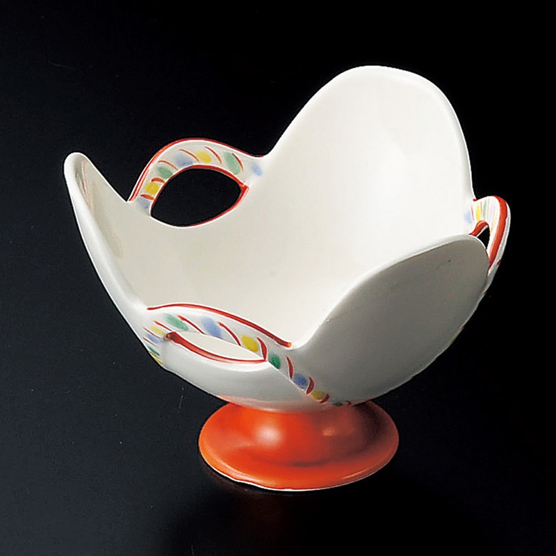 山万 10810-140 三っ山三彩はごろも小鉢 1個(ご注文単位1個)【直送品】