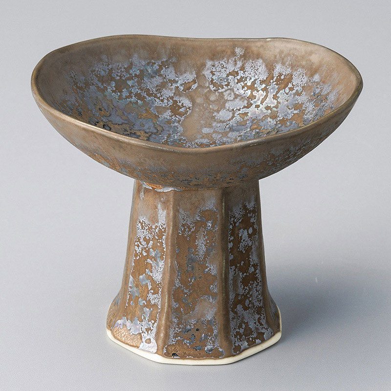 山万 10814-290 金結晶ダ円高浜小鉢 1個(ご注文単位1個)【直送品】