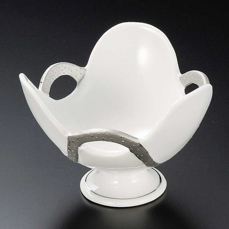 山万 10828-450 プラチナ三ッ山小鉢 1個(ご注文単位1個)【直送品】