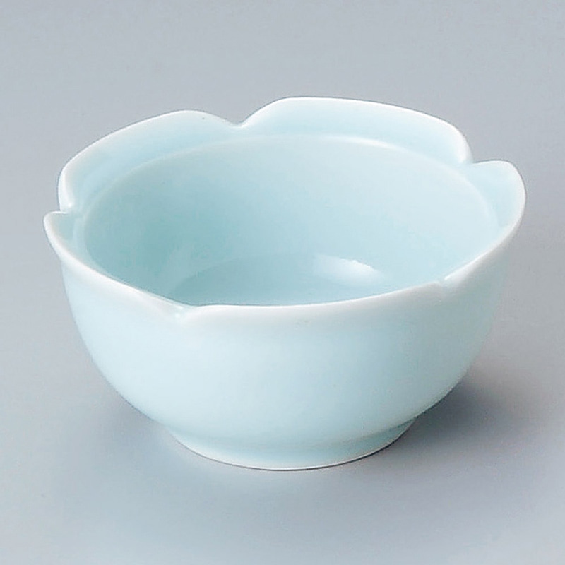 山万 11222-450 青白磁梅形3.2小鉢 1個(ご注文単位1個)【直送品】