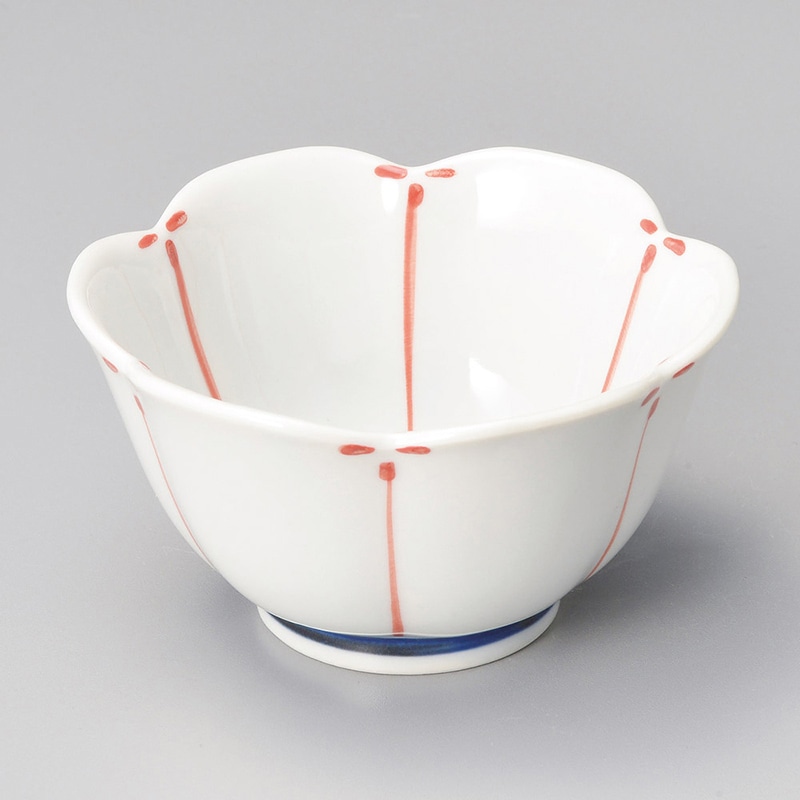 山万 11147-580 めばえ赤小鉢(小)  1個（ご注文単位1個）【直送品】