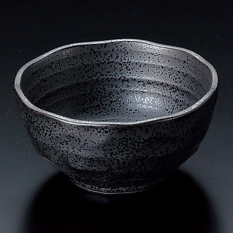 山万 11358-200 いぶし黒3.0小鉢  1個（ご注文単位1個）【直送品】