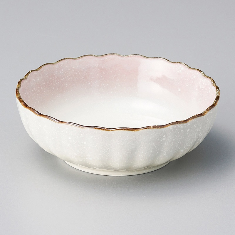 山万 11052-580 小雪紫菊型4.0鉢  1個（ご注文単位1個）【直送品】