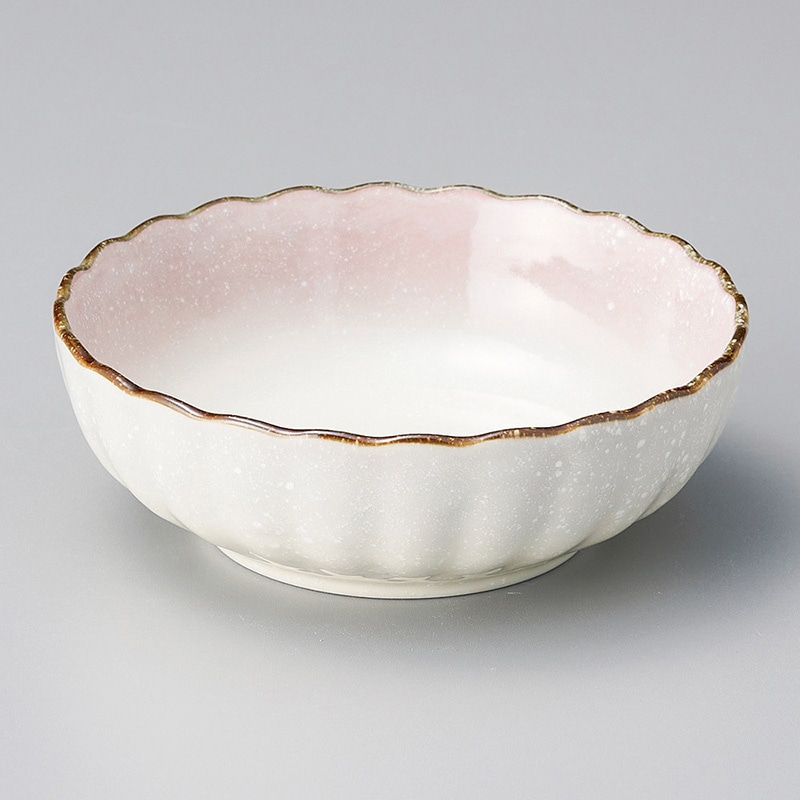 山万 11053-580 小雪紫菊型3.5鉢  1個（ご注文単位1個）【直送品】