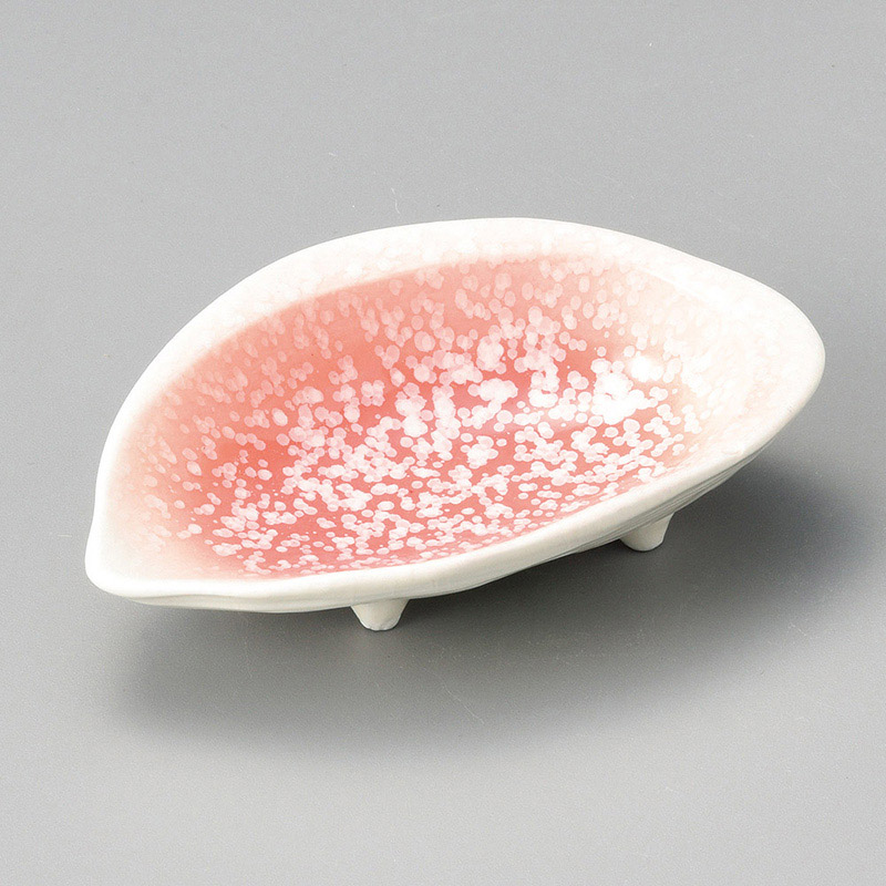 山万 11503-430 ピンク貝型小付  1個（ご注文単位1個）【直送品】