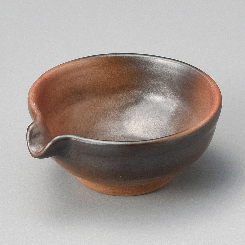 山万 11612-550 黒彩片口3.0小鉢  1個（ご注文単位1個）【直送品】