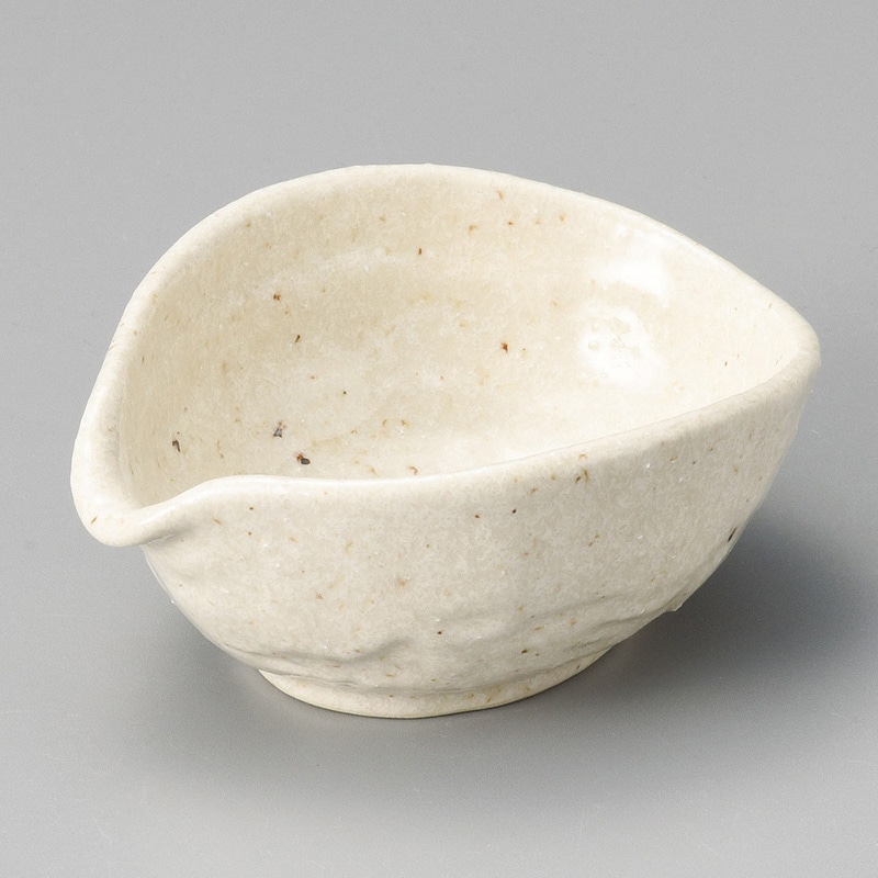 山万 11429-100 白唐津新片口小鉢  1個（ご注文単位1個）【直送品】