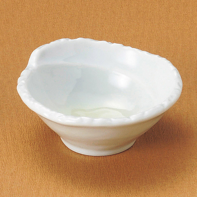 山万 13029-130 黄吹巻型小付  1個（ご注文単位1個）【直送品】