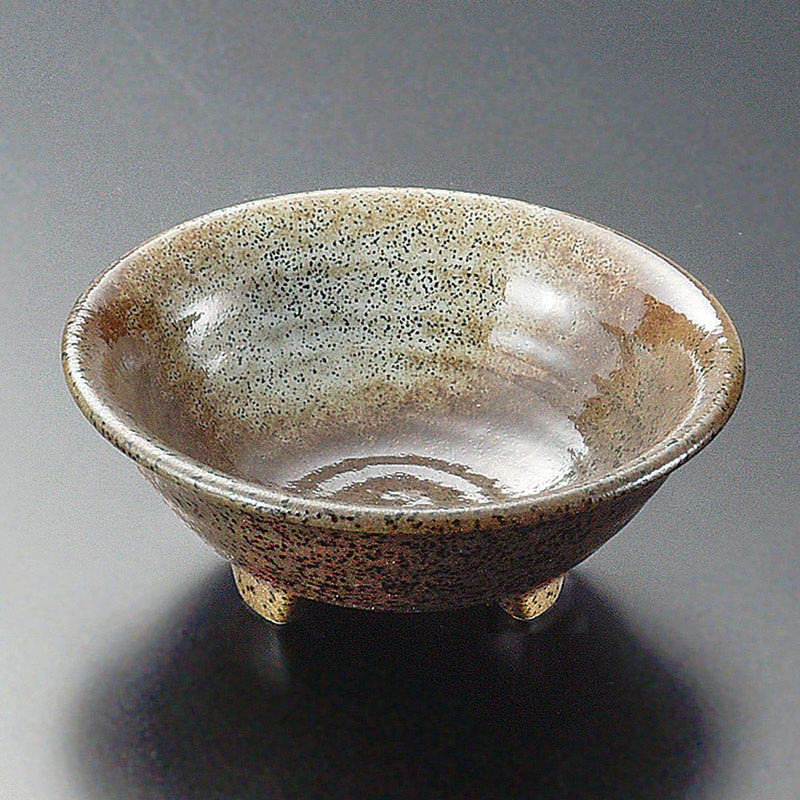 山万 11427-450 白吹天目三ツ足ミニ小鉢  1個（ご注文単位1個）【直送品】