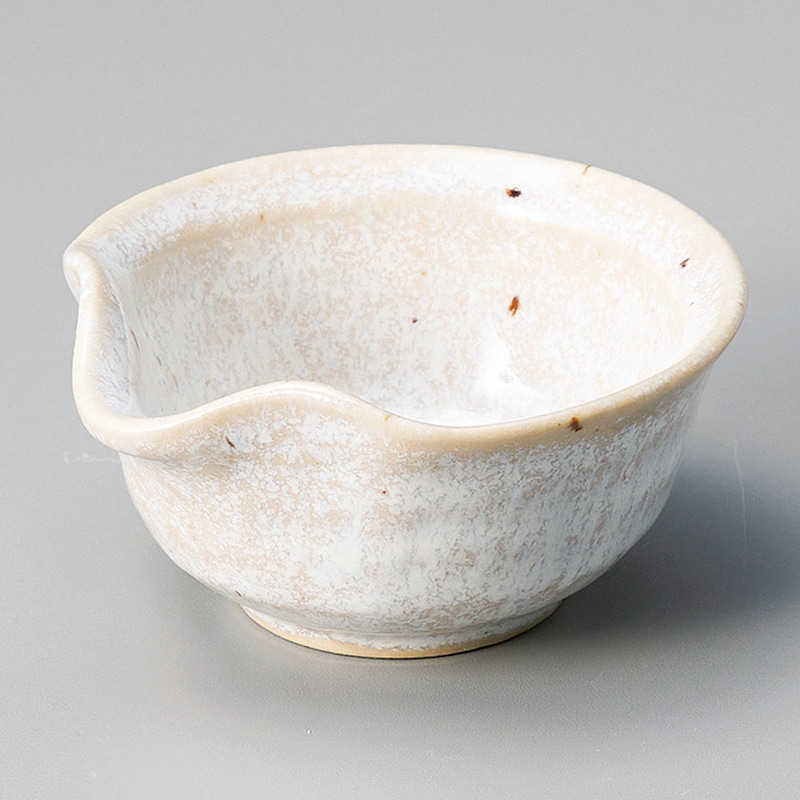 山万 12949-570 白うのふ丸片口小付  1個（ご注文単位1個）【直送品】