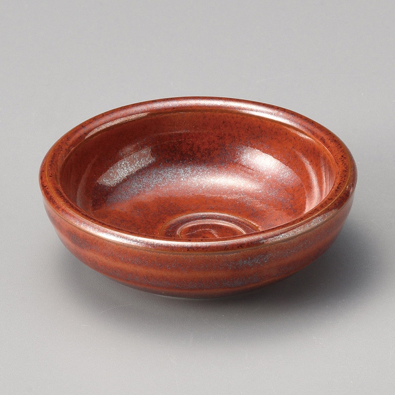 山万 12520-270 鉄赤丸小付  1個（ご注文単位1個）【直送品】