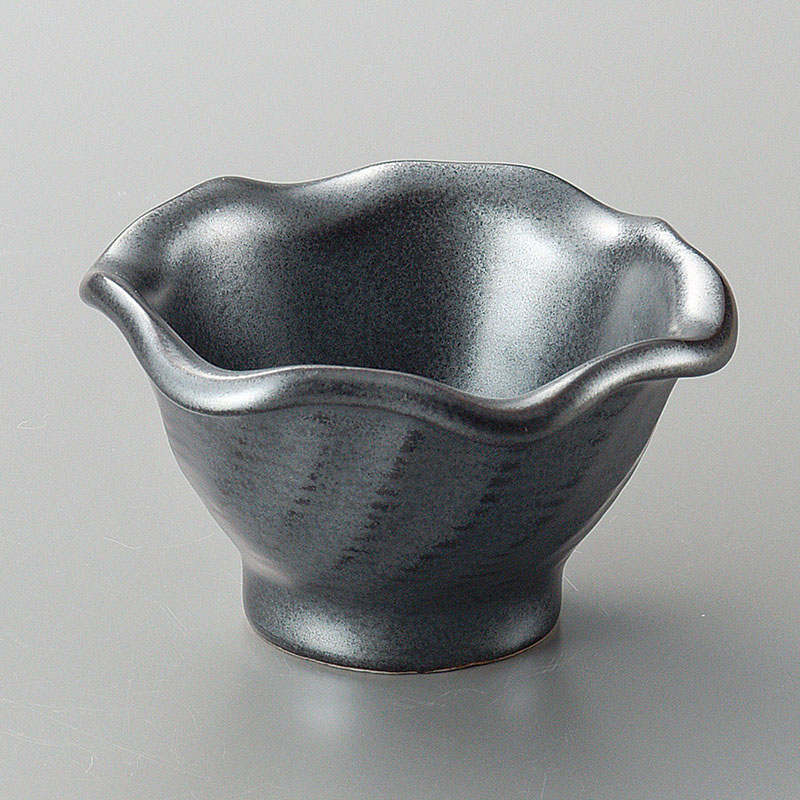 山万 11934-030 鉄結品花型小付  1個（ご注文単位1個）【直送品】