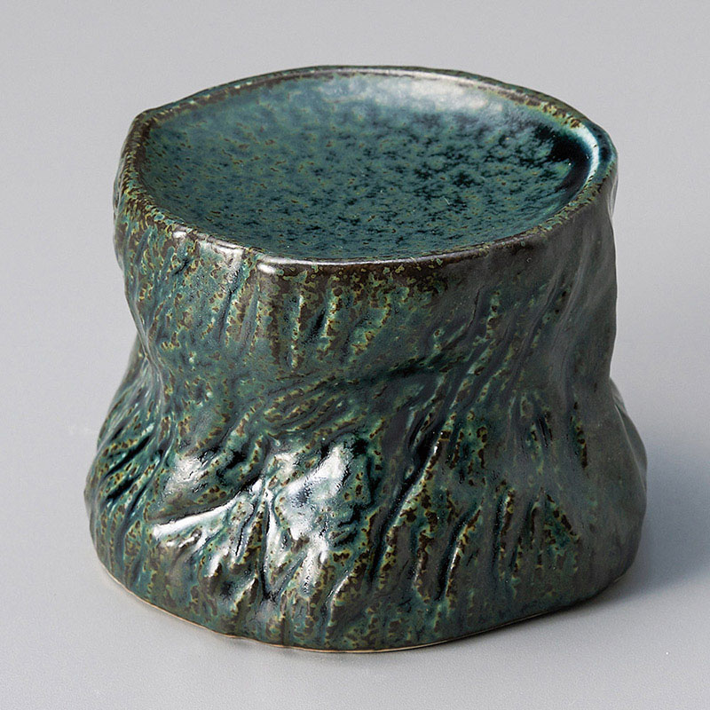 山万 11604-460 紺イラボ高台珍味  1個（ご注文単位1個）【直送品】