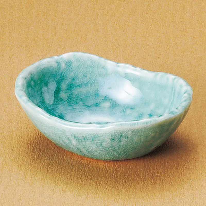 山万 12511-190 グリン楕円小付  1個（ご注文単位1個）【直送品】