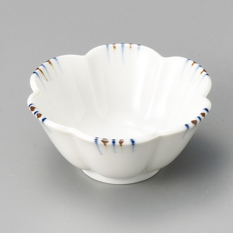 山万 11712-550 渕二色十草花型小付  1個（ご注文単位1個）【直送品】