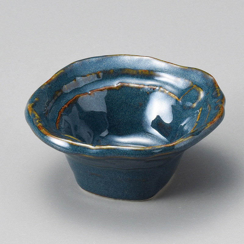 山万 12431-190 ナマコナデ角小付  1個（ご注文単位1個）【直送品】