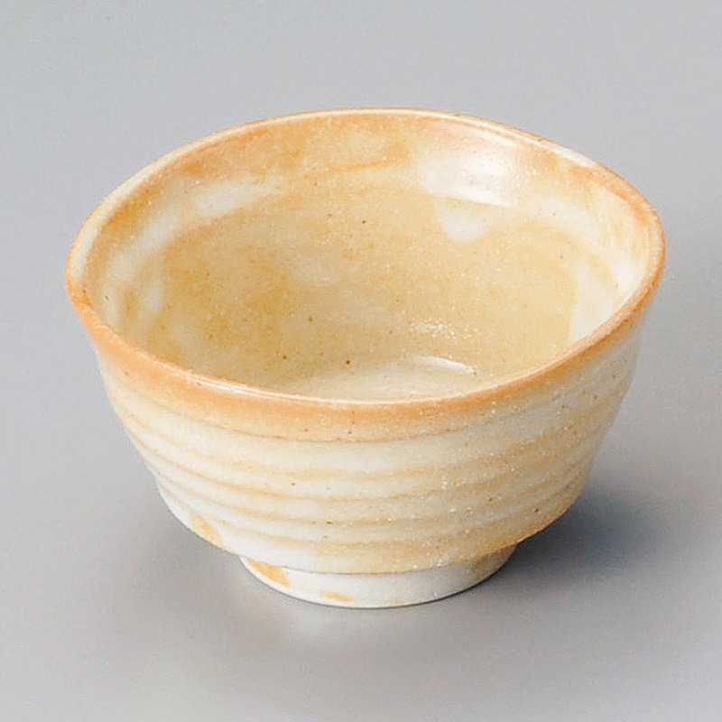 山万 12435-130 志野3寸鉢  1個（ご注文単位1個）【直送品】