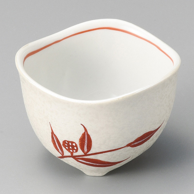 山万 11701-470 朱花銀河楕円三つ足小鉢  1個（ご注文単位1個）【直送品】