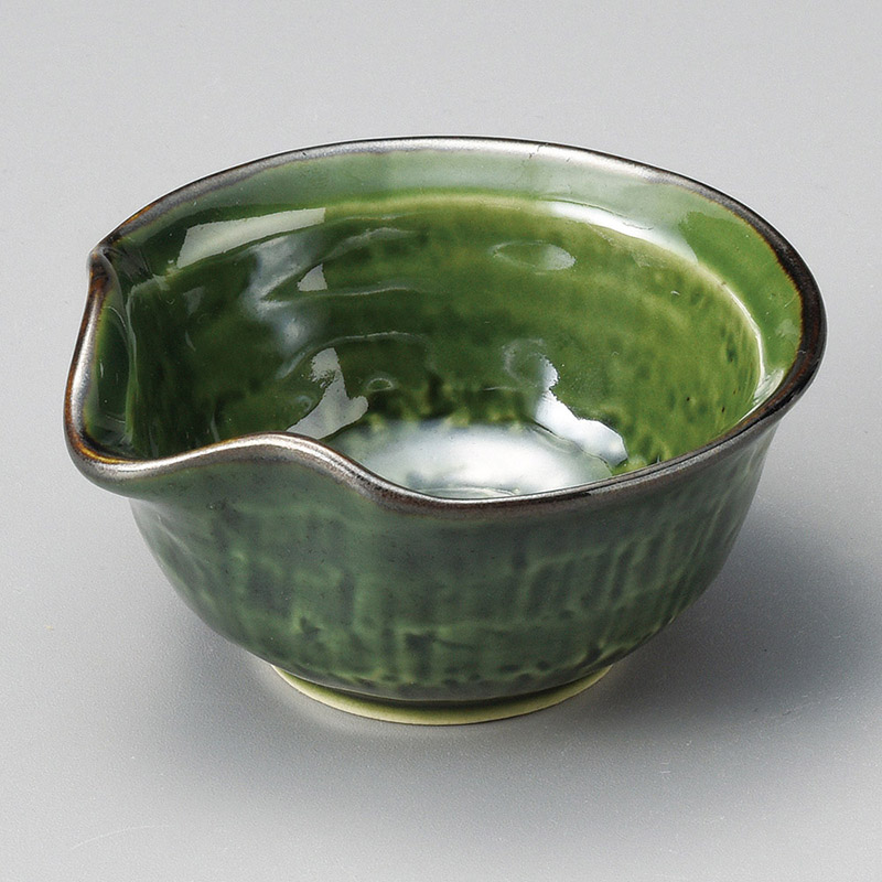 山万 12404-130 織部丸片口小付  1個（ご注文単位1個）【直送品】