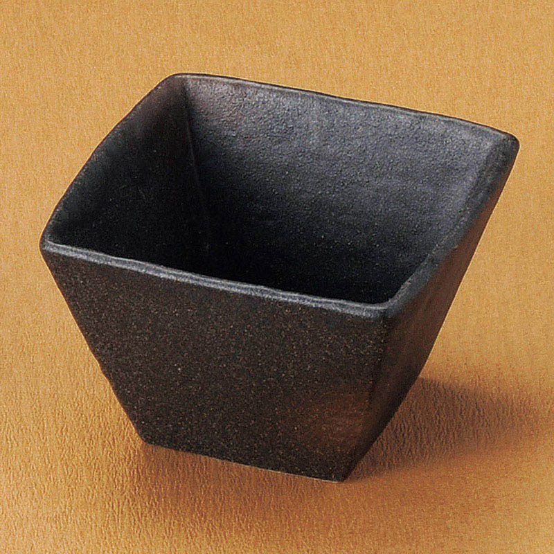 山万 12024-290 備前スクエアー鉢  1個（ご注文単位1個）【直送品】