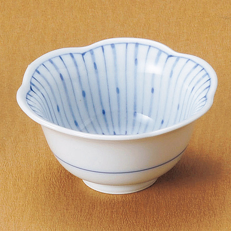 山万 11819-730 十草蘭六方花小付(有田焼)  1個（ご注文単位1個）【直送品】