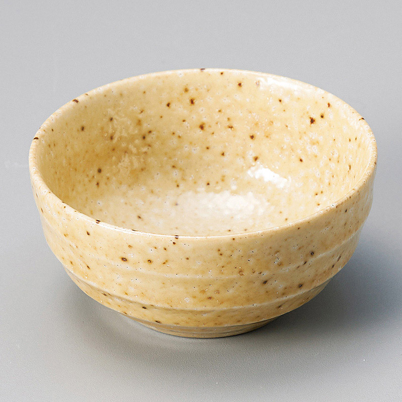 山万 12235-310 黄オフケ六兵小付  1個（ご注文単位1個）【直送品】