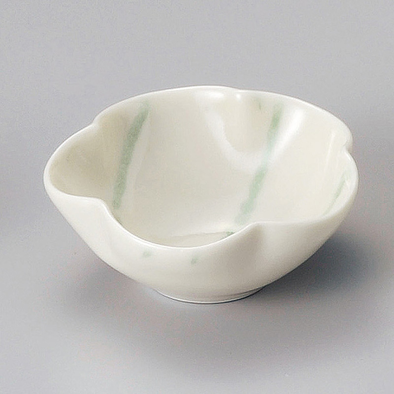 山万 11826-450 花型(グリーン) 9cm小付 1個（ご注文単位1個）【直送品】