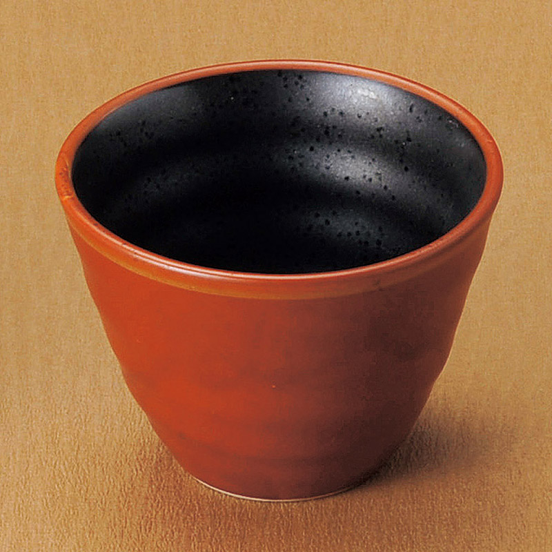 山万 11824-020 朱仁王小鉢  1個（ご注文単位1個）【直送品】