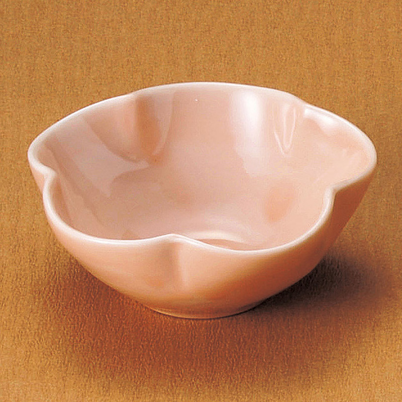 山万 11828-130 オレンジ釉ゆら小付  1個（ご注文単位1個）【直送品】