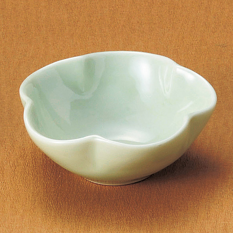 山万 11827-130 ヒワ釉ゆら小付  1個（ご注文単位1個）【直送品】