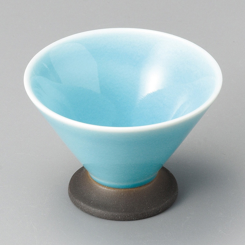 山万 12842-440 トルコ高台反小付  1個（ご注文単位1個）【直送品】