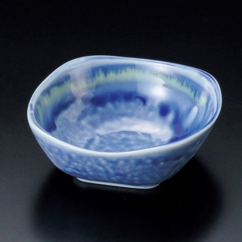 山万 12128-470 青流撫で角小付  1個（ご注文単位1個）【直送品】