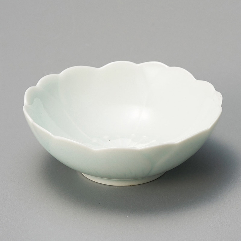 山万 12017-730 さくらコツケ(青磁(波佐見焼  1個（ご注文単位1個）【直送品】