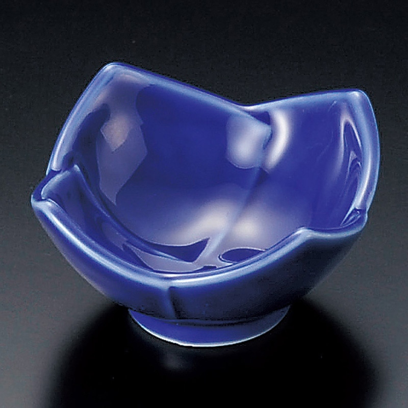 山万 12124-570 風車小鉢(青)  1個（ご注文単位1個）【直送品】