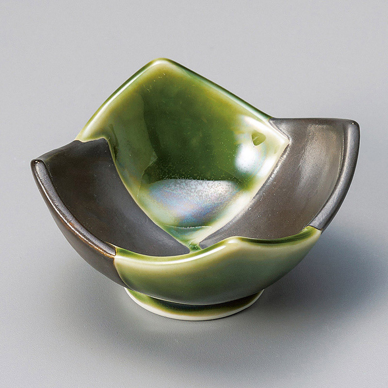 山万 11930-570 織部風車小鉢  1個（ご注文単位1個）【直送品】