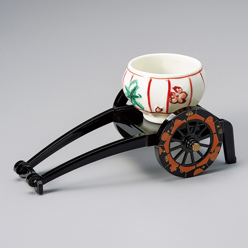 山万 12602-290 御所車付錦ボンボリ  1個（ご注文単位1個）【直送品】