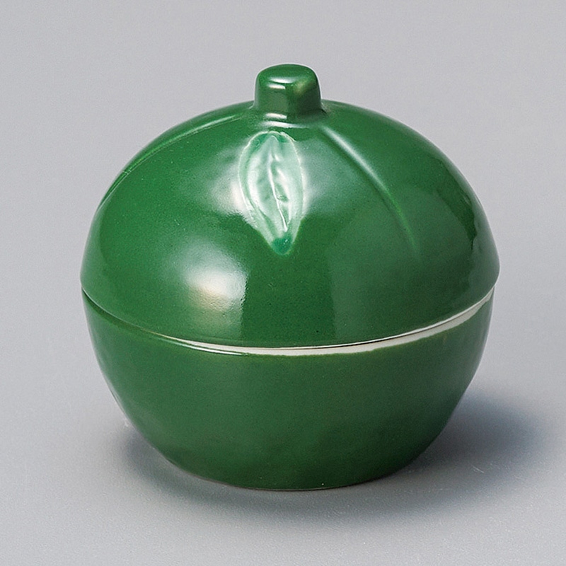 山万 12749-410 緑ゆず型珍味入  1個（ご注文単位1個）【直送品】