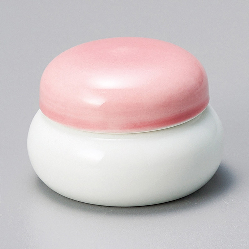 山万 12748-410 紅白鏡餅蓋付珍味入  1個（ご注文単位1個）【直送品】