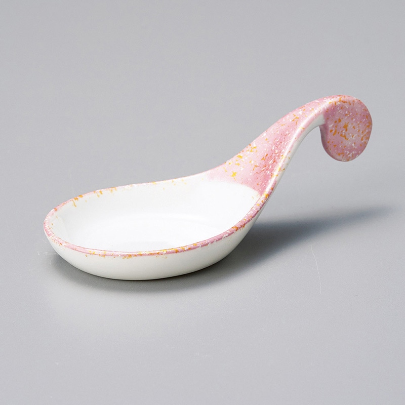 山万 12709-450 ピンク金銀彩レンゲ珍味 小 1個（ご注文単位1個）【直送品】