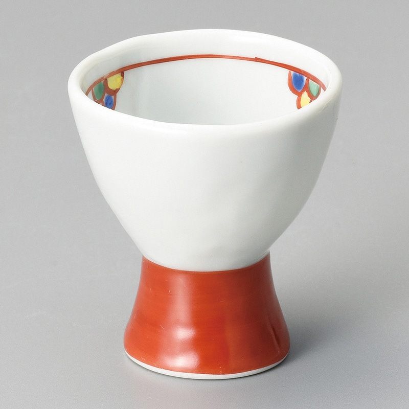 山万 12825-580 色絵高台珍味  1個（ご注文単位1個）【直送品】