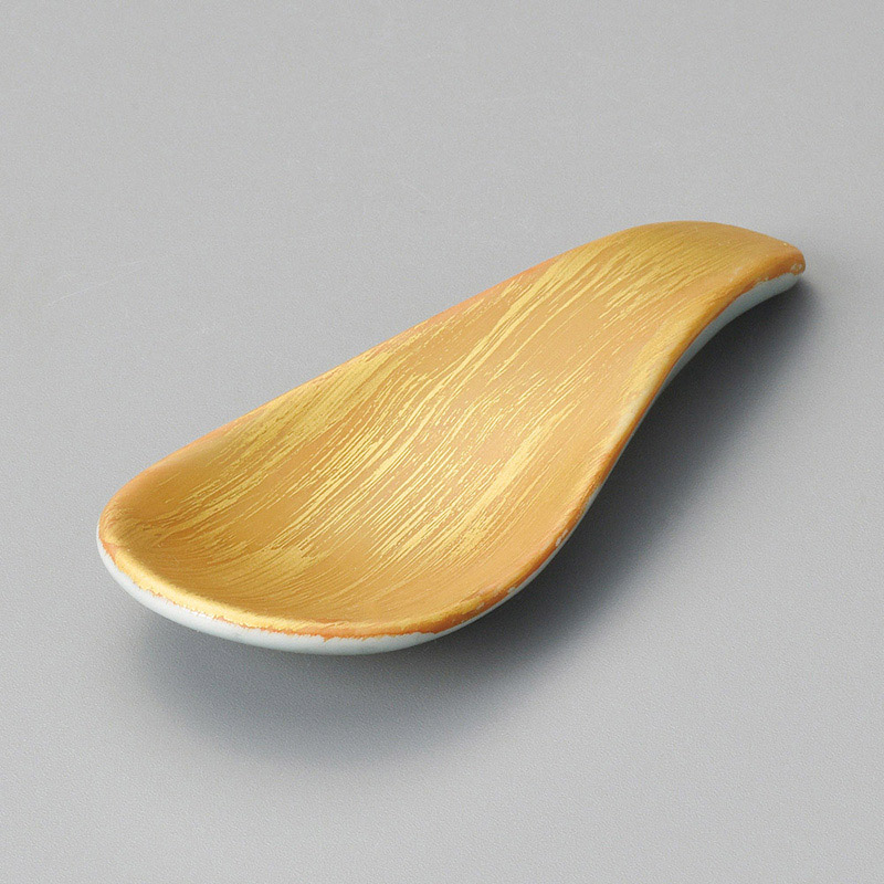 山万 12710-450 金彩刷毛目箸置珍味  1個（ご注文単位1個）【直送品】