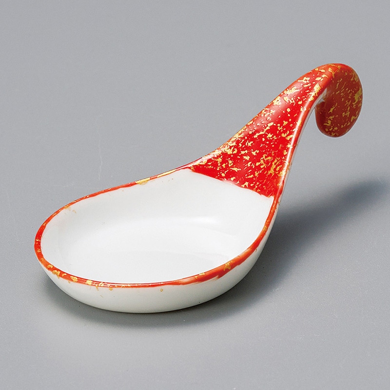 山万 12837-450 朱金彩レンゲ珍味 小 1個（ご注文単位1個）【直送品】