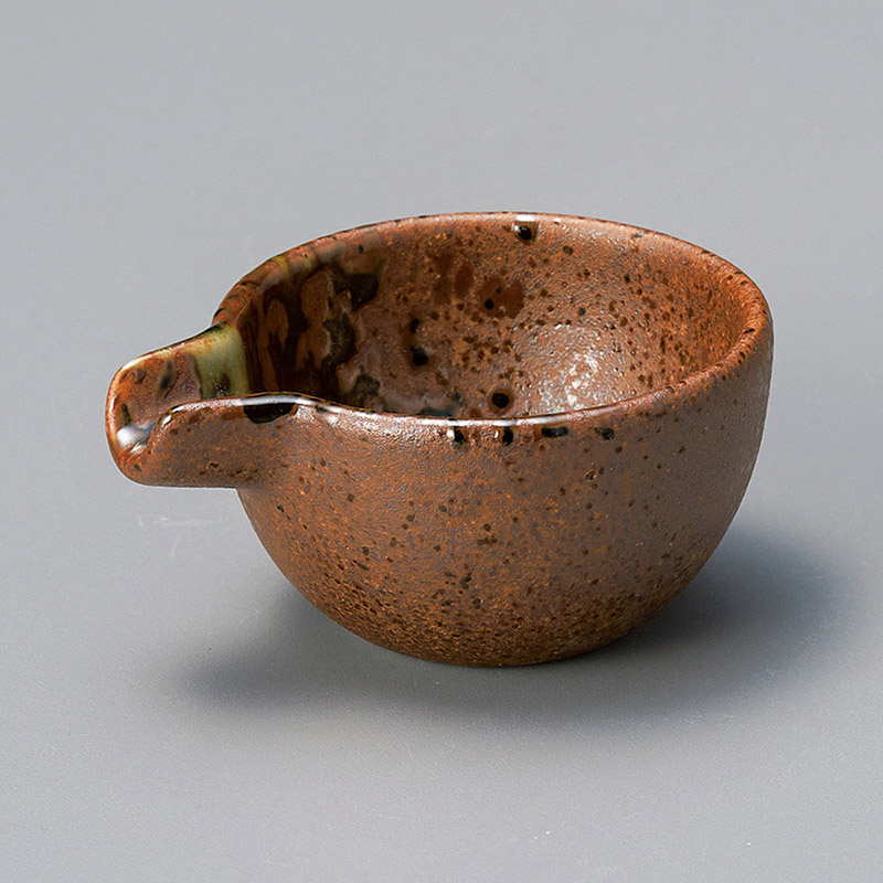 山万 12908-430 信楽織部片口小付  1個（ご注文単位1個）【直送品】