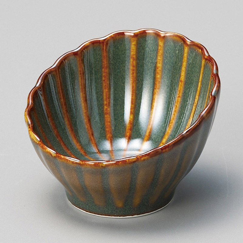 山万 13022-020 かすみ 山藍7cm斜め小鉢 1個（ご注文単位1個）【直送品】