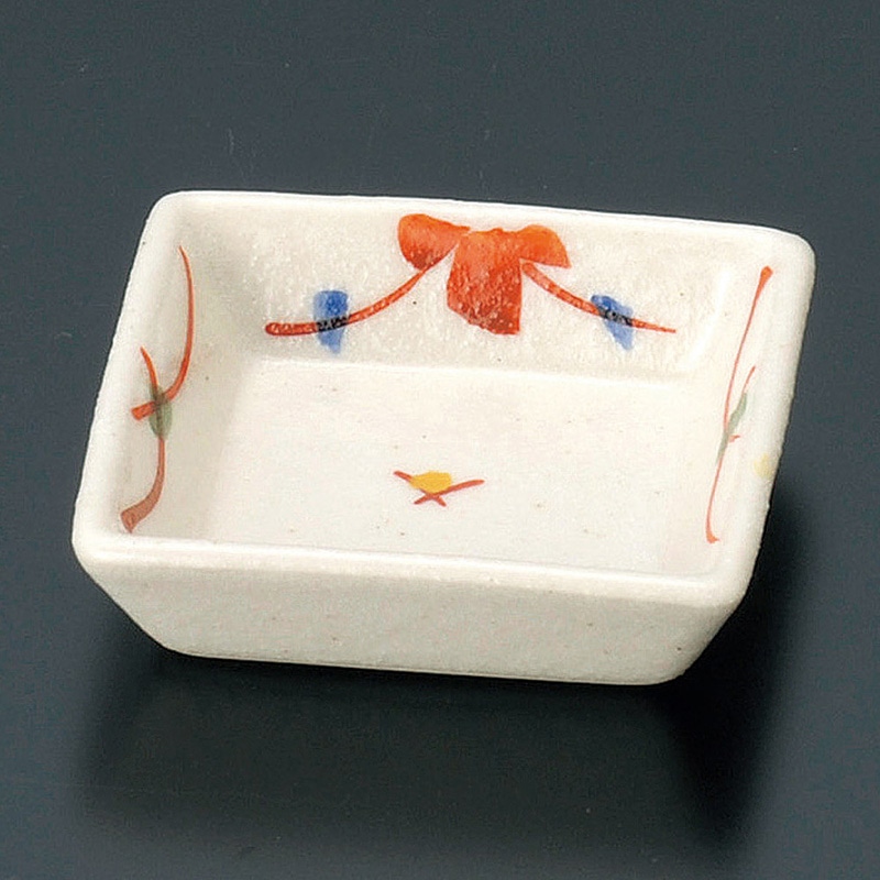 山万 13125-570 赤絵角珍味 万暦 1個（ご注文単位1個）【直送品】