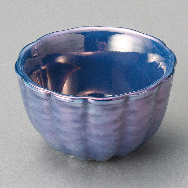 山万 13006-430 紫パール菊型珍味  1個（ご注文単位1個）【直送品】