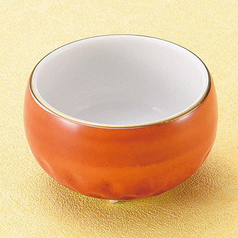 山万 13237-430 赤水玉三ツ足珍味(小)  1個（ご注文単位1個）【直送品】