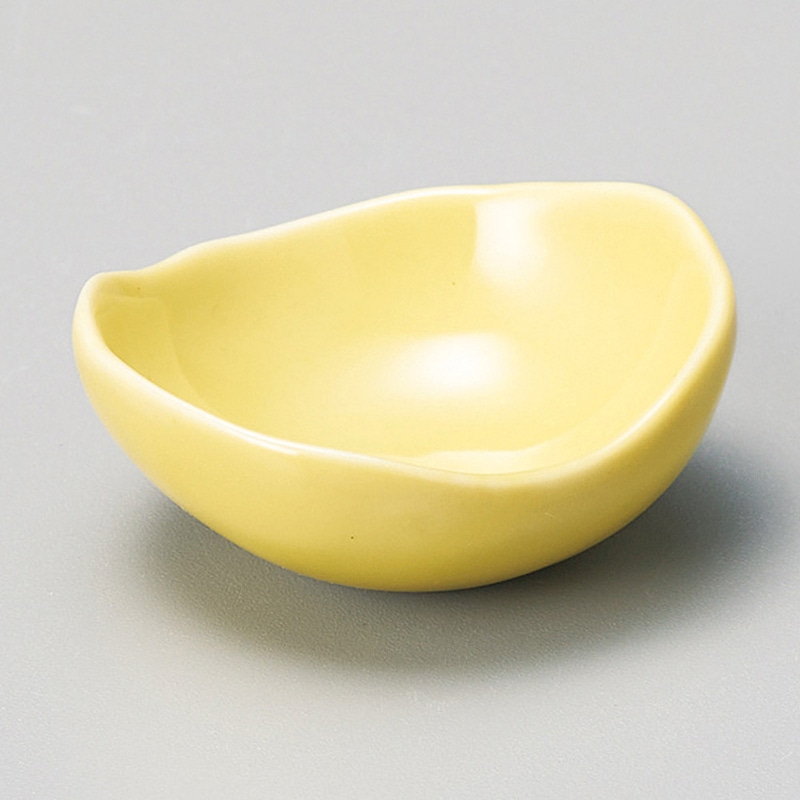 山万 13316-430 黄楕円珍味  1個（ご注文単位1個）【直送品】