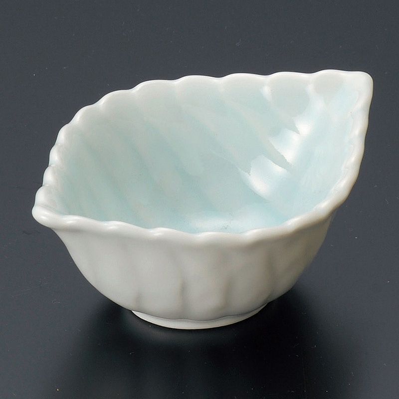 山万 13215-250 青白磁貝型珍味  1個（ご注文単位1個）【直送品】