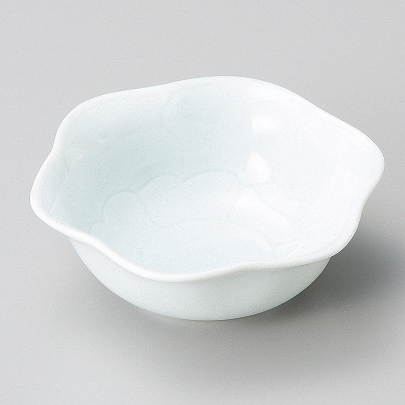 山万 13035-580 青磁花型小付  1個（ご注文単位1個）【直送品】